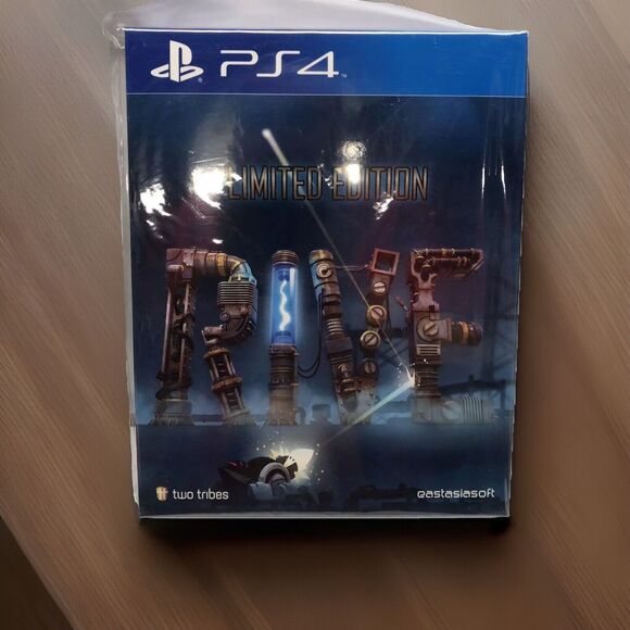 Rive Limited Edition PS4 Blue Box Play-Asia Exclusive W/ Sticker Playstation 4 - Picture 1 of 6